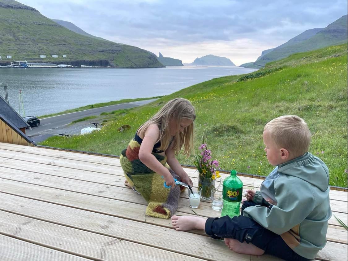 Villa The House With The Amazing View Sørvágur Esterno foto